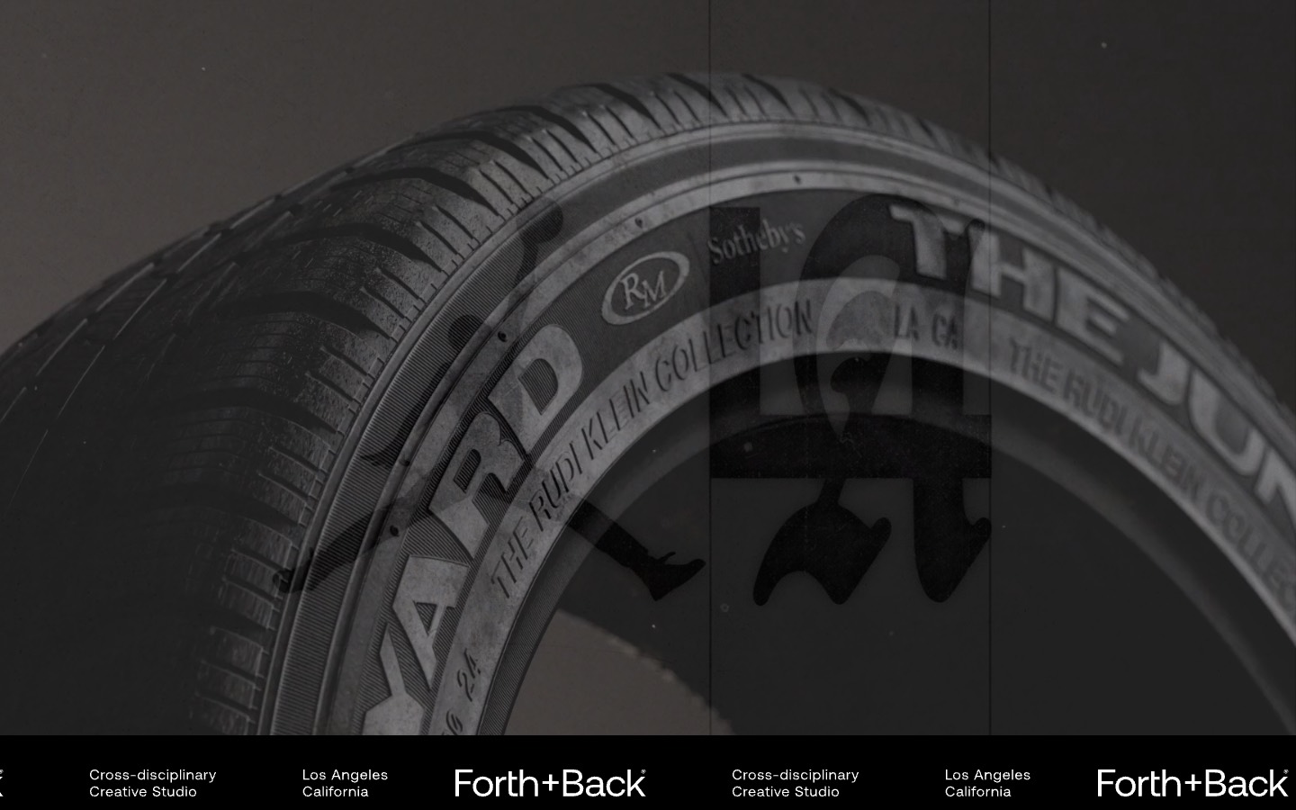 Forth+Back website homepage