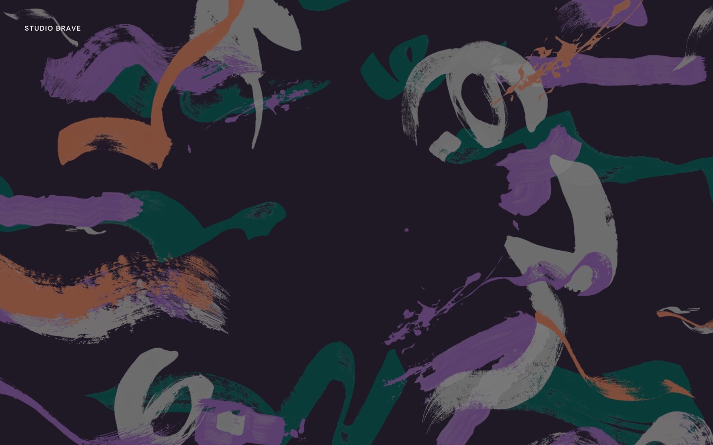 Studio Brave website homepage